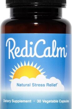 RediCalm Natural Stress Relief Supplement – Non-GMO, Vegan, Gluten-Free, 30 Count(Bundle of 10 Products)