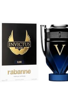 Rabanne Invictus Victory Elixir Parfum for Men (3.4 oz 100 ml)(Bundle of 6 Products)